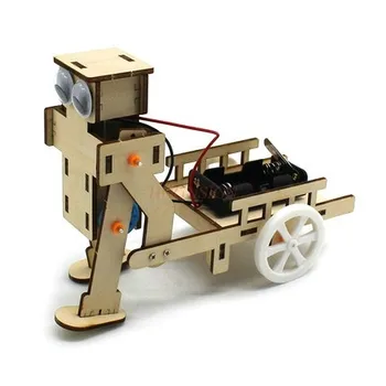 оборудование для физических экспериментов, робот-тележка Ручной сборки, модель шагающего робота 