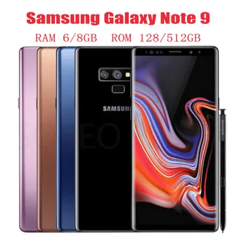 Samsung Galaxy Note9 Примечание 9 Duos N960FD С Двумя Sim-картами 512 ГБ / 128 ГБ ПЗУ 8/6 ГБ ОЗУ LTE Восьмиядерный 6,4 