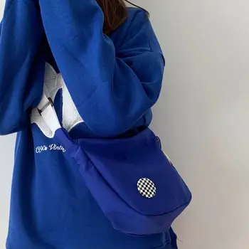 Милая сумочка Harajuku, студенческая уличная Японская сумка на одно плечо, холщовая сумка, сумка через плечо, сумка-мессенджер