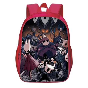 Рюкзак Hollow Knight Для девочек и малышей, рюкзак для малышей, Mochila, подарок для девочек, Мультяшная сумка, Игровой рюкзак, Детская сумка