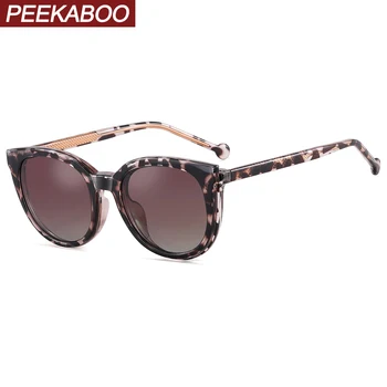 Peekaboo TR90 поляризованные солнцезащитные очки для женщин CP ацетатные солнцезащитные очки с клипсой 