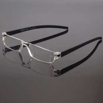 Портативные очки для чтения, Прозрачные очки для дальнозоркости, Очки для чтения + 2,5 + 3,50 Градуса