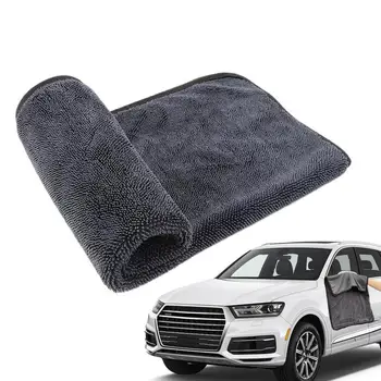Полотенце для автомойки из микрофибры, Тряпка для сухой чистки автомобилей, не оставляющая царапин, полотенце для автомойки, Абсорбирующая ткань для сушки при мойке автомобилей