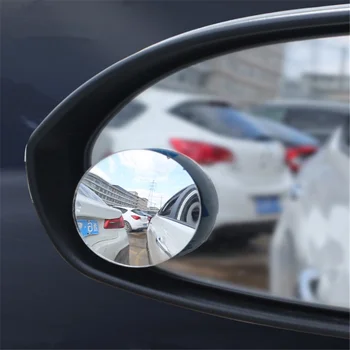 Маленькое круглое зеркало со стороны слепой зоны автомобиля для Mercedes Benz MB C E ML S SL SLK CLK AMG