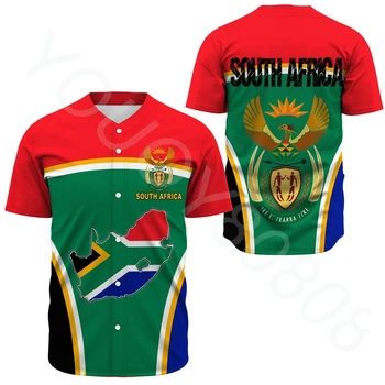 Бейсбольная форма Весна-лето 2023, повседневная одежда Africa Zone, футболки, рубашки - Активная иконка Южной Африки