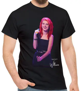 Мужская футболка Hayley Williams Music Paramore Fan Artist из хлопка размера S, L, XL