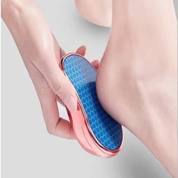 Пластинчатый Напильник Nano Glass Foot Grinder Скруббер Nano Glass Foot File Рашпиль Для Ухода За Ногами Отшелушивание Омертвевшей Кожи Ног Средство Для Удаления Мозолей