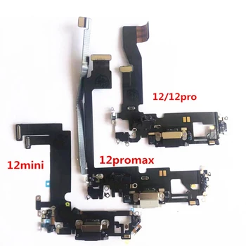 Для iPhone 12 Pro 12Pro Max Разъем для зарядного устройства mini USB, док-станция, гибкий кабель для зарядки
