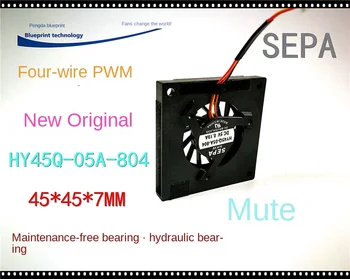 Новый Немой Вентилятор для ноутбука SEPA HY45Q-05A-804 4507 с регулировкой температуры 4,5 См5 В с ШИМ-турбиной