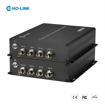 Мультисервисный видеомультиплексор 2-канальный 3G HD SDI в волоконно-оптический преобразователь SC LC