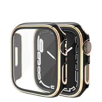 1ШТ Чехол для часов Apple Watch 41 мм 44 мм 45 мм 49 мм Двухцветный цельный чехол Watch Series Ultra 9 8 7 6 5 4 2 1 Se