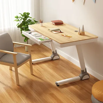 Рабочий стол HOOKI, рабочий стол для студентов, рабочий стол для домашнего хозяйства, письменный стол для спальни, простой компьютерный стол, рабочий стол для офиса