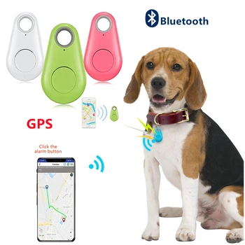 Умный мини-GPS-трекер, защита от потери, iTag-трекер, сигнализация, GPS-локатор, позиционирование Wireles, кошелек, ключ для домашних животных, аксессуары для собак Wireles