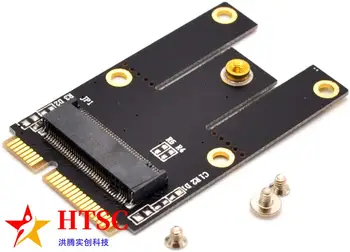 M.2 NGFF (2230/2242) для быстрого преобразования mini PCI-E в полноразмерный/половинный слот mPCIe для Intel 9260 8265 8260 7260 DW1820