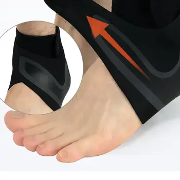 Эластичная Спортивная защита лодыжки Защитная Манжета Баскетбольный рукав для скалолазания для ног