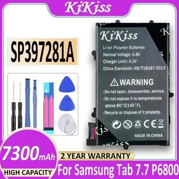 Аккумулятор планшета SP397281A для Samsung GALAXY Tab 7.7 P6800 P6810 + Бесплатные инструменты