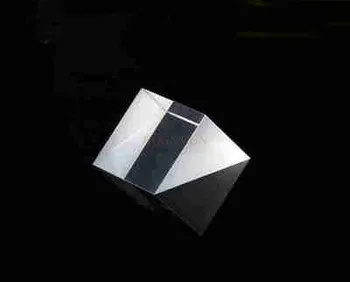 Треугольная призма оптическое стекло 45 ° 20*20 мм обработка призмы полного отражения равнобедренный прямой угол зеркала Mitsubishi