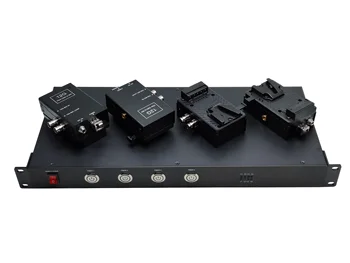 Волоконно-оптическая система 4K UHD Live для Sony HDC-4800, преобразователь 4K EFP в оптоволокно с 4 x 12G-SDI / Интерком / Tally / Пульт дистанционного управления /IFB для ENG