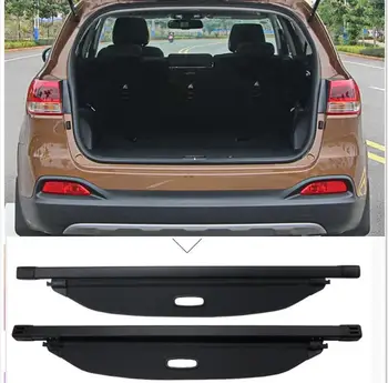 1 комплект для Kia Sorento 2015 2016 2017 2018 2019, Задняя крышка багажника, шторка для экрана, защитный экран, Автостайлинг, Автоаксессуары