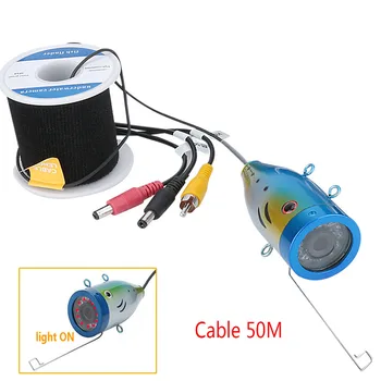 Головка камеры для подводной рыбалки MAOTEWANG 1000tvl с 12 светодиодными инфракрасными лампами и головкой камеры для поиска рыбы