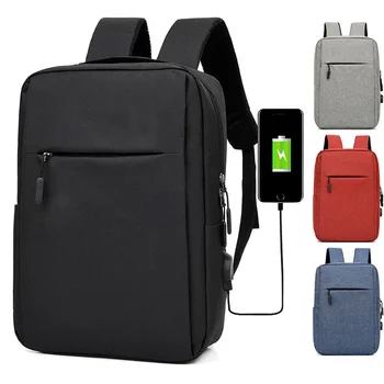 Мужской деловой рюкзак, многофункциональная дорожная сумка для деловой поездки, компьютерный рюкзак с интерфейсом USB