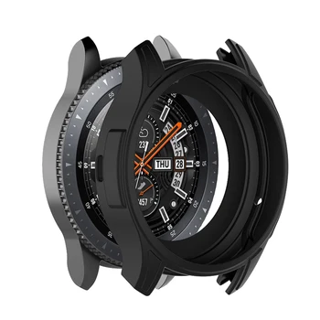 Чехол для Samsung Galaxy Watch 46 мм 42 мм gear S3 frontier Силиконовый защитный чехол Защитная оболочка Аксессуары для умных часов gear S3